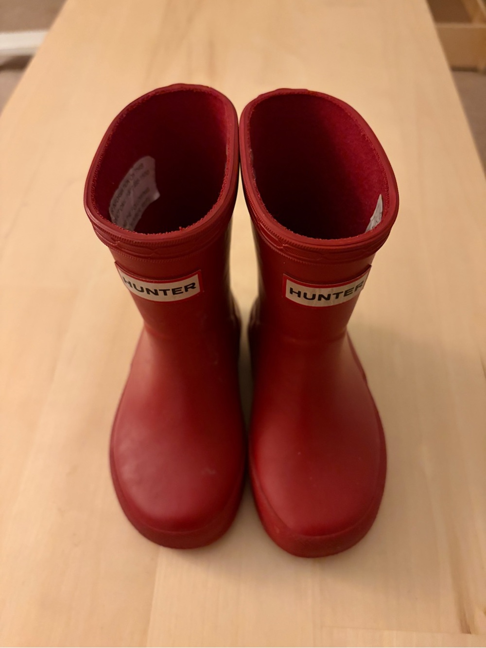 Hunter Red Kids Wellington Boots